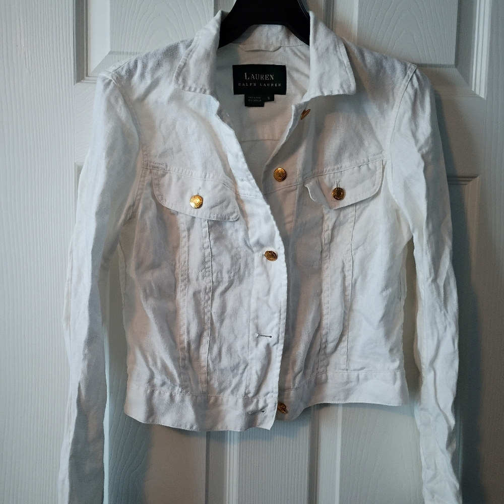 Lauren Ralph Lauren White Jacket